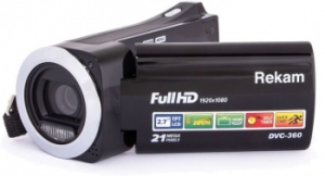  Rekam DVC-360  IS el 3 1080p SDHC+MMC Flash/Flash